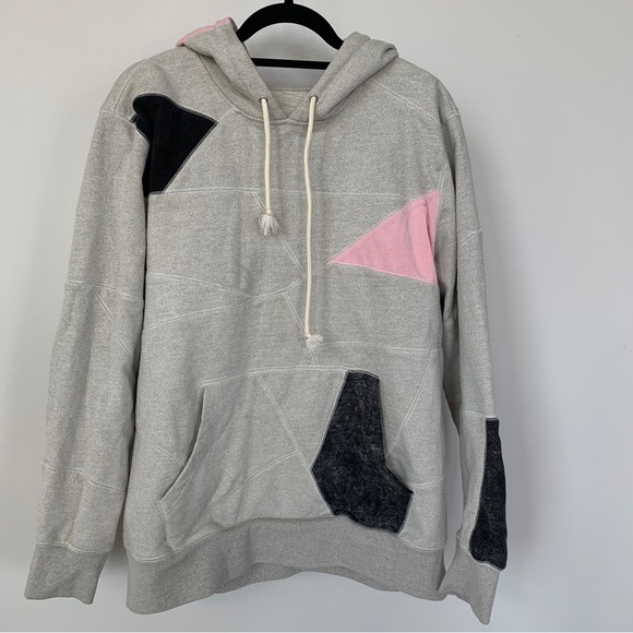 Hall of Fame Patchwork Hoodie Size XL - Picture 4 of 12